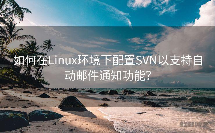 如何在Linux环境下配置SVN以支持自动邮件通知功能？